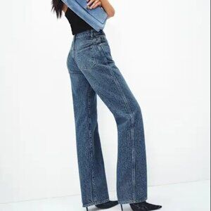 Reformation NWOT Val 90s Mid Rise Straight Jeans sz 30